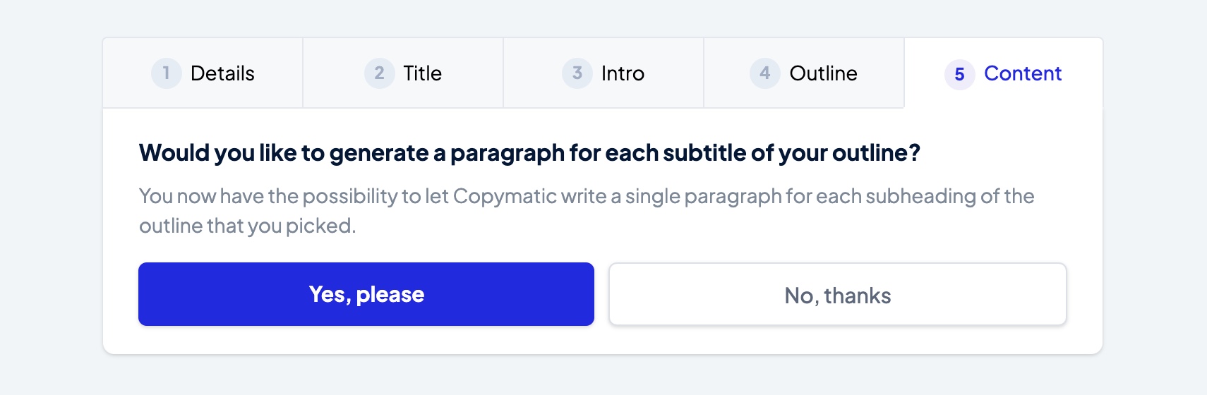 AI Completes With Text